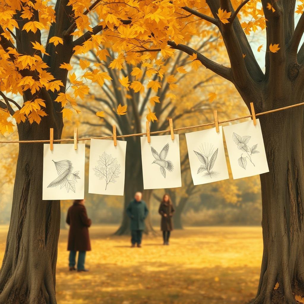 Улетели листья с тополей